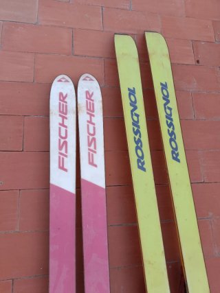 Esquís Rossignol y Fischer RC4