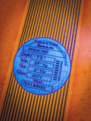 Tabla SUP OLAS  Native 7,8x29 1/2 103L + Funda OZU