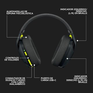 Logitech G435 Auriculares Gaming Inalambricos