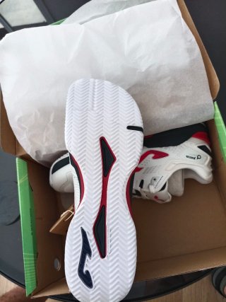 Zapatillas Joma Padel Hombre Blancas Talla 44