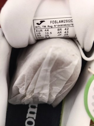 Zapatillas Joma Padel Hombre Blancas Talla 44
