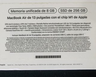 MacBook Air 13 M1 99% Batería MGN93Y/A año 2020