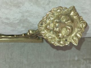Soportes colgador bronce estilo antiguo