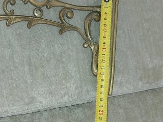 Soportes colgador bronce estilo antiguo