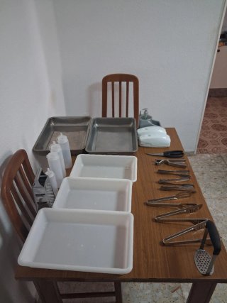 Lote Hostelería: Freidoras, Olla, Paellero