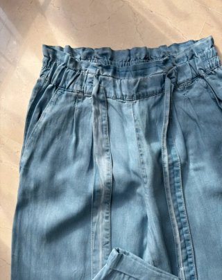 Pantalones Stradivarius Azul Talla M