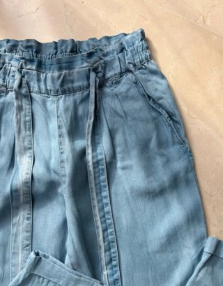Pantalones Stradivarius Azul Talla M