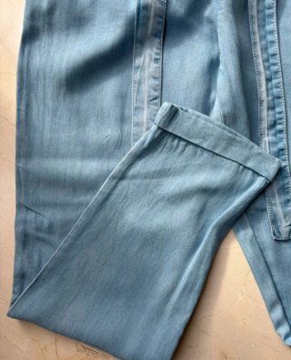 Pantalones Stradivarius Azul Talla M