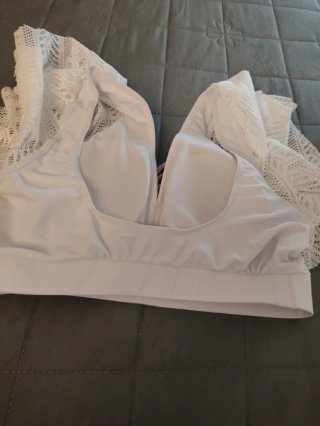 Conjunto bikini y falda blanco Talla L