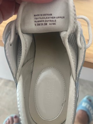 Zapatillas Michael Kors Azul y Blanco