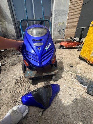 Carcasas de moto super sonic + marcador