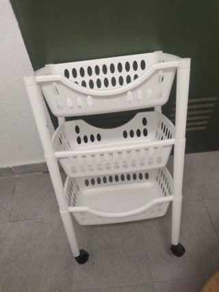 Carrito Auxiliar Cocina 3 Niveles