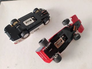 Lote Scalextric Porsche y brabham