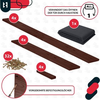 Huerto Urbano Madera 120x120x27cm PRECINTADO