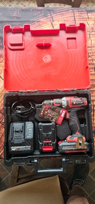 Pack Taladro y Amoladora Einhell Batería
