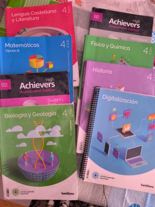 Libros 4 ESO Santillana