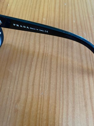 Gafas de Sol Prada Negras y Plateadas