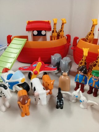 Lote Playmobil 1 2 3