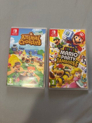Animal Crossing y Super Mario Party Jamboree Switc