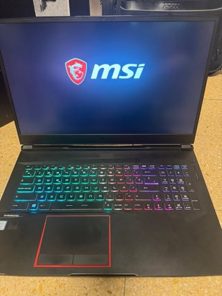 Portátil Gaming MSI RTX 2080 32GB RAM 1TB SSD