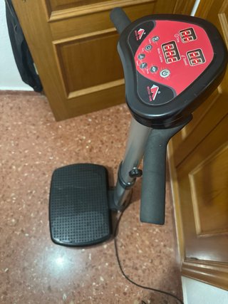 Plataforma vibratoria gimnasio