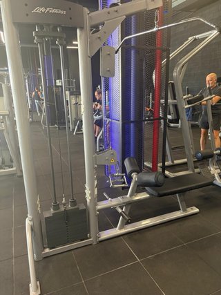Lote musculación Life Fitness