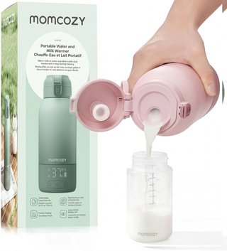 Calienta Biberones Portátil Momcozy Rosa