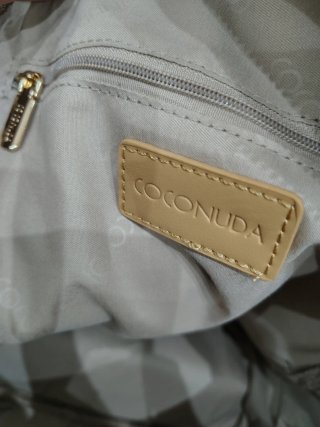 Zaino Coconuda fantasia monogram marrone