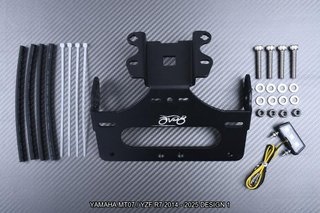 Portamatrículas YAMAHA MT07 / YZF R7 2014 - 2025