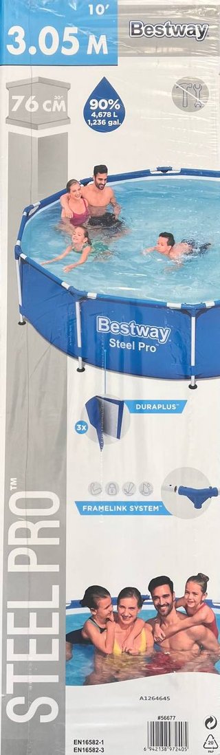 Piscina Bestway Steel Pro 3.05m x 76cm