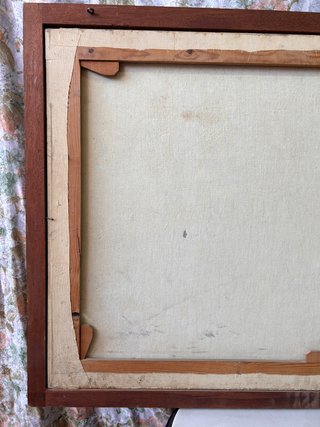 Cuadro Óleo Ciervos 160x94cm