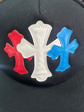 Gorra Trucker Chrome Hearts Tricolor