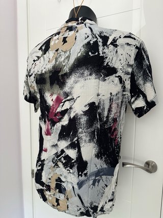 Camisa Lino Jack & Jones Estampada