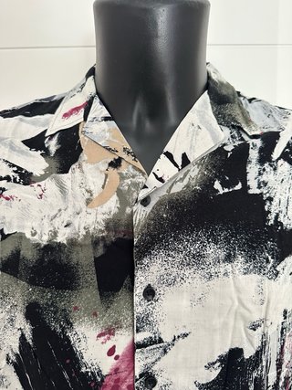 Camisa Lino Jack & Jones Estampada