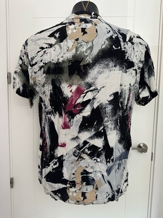 Camisa Lino Jack & Jones Estampada