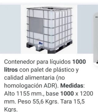 Contenedor IBC Líquidos Nuevo