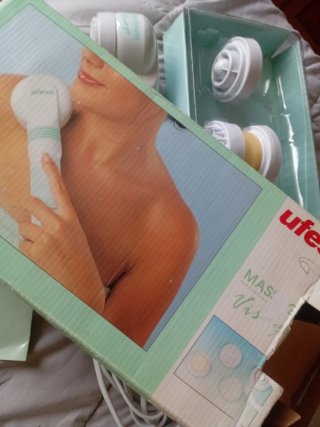 Masajeador Ufesa Visage y regalo