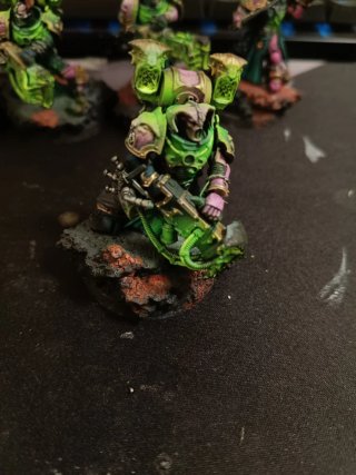 Figuras Noise Marines pintadas