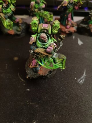 Figuras Noise Marines pintadas