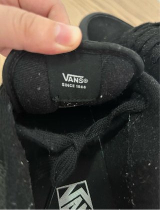 Vans Knu Skool Negras Talla 39