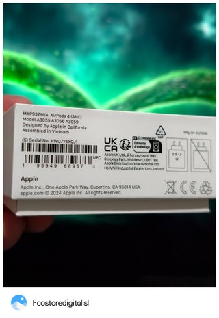 Airpods 4 con cancelación de ruido (ANC)