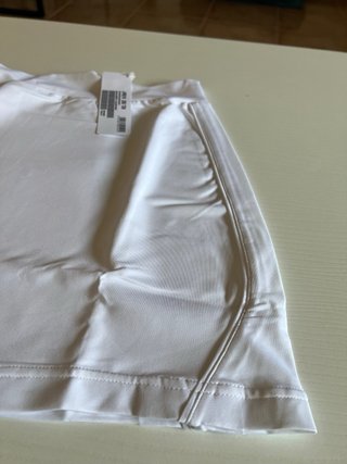 Falda Tenis Lacoste Blanca Nueva