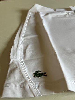 Falda Tenis Lacoste Blanca Nueva
