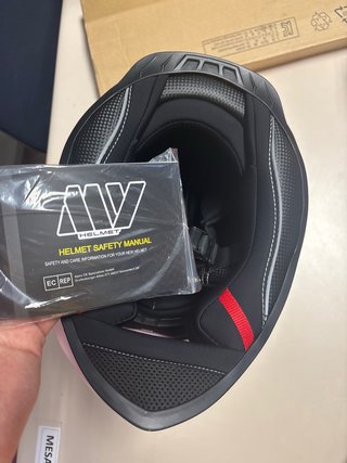 Casco de moto rosa MV HELMET
