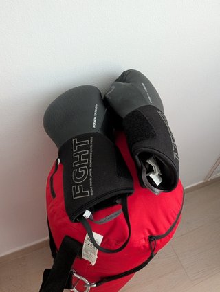 Guantes de Boxeo Decathlon Negros