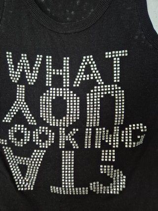 Top Zara strass Y2K Talla M