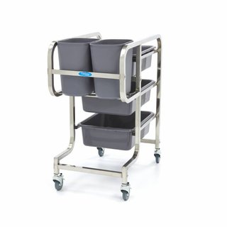 Carrello di Pulizia - incl. 5 Bidoni · Altro
