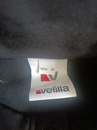 Chaqueta Velilla Negra y Naranja Talla M