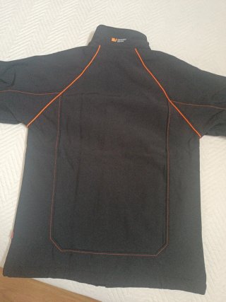 Chaqueta Velilla Negra y Naranja Talla M
