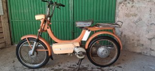 Vespin T Naranja/Beige - Buen Estado